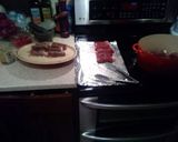A picture of step 12 of Beef and bacon roll ups "rouladen".