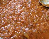 A picture of step 4 of Bhindi do pyaza.