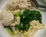 Foto langkah ke 3 dari resep Bakso ayam praktis homemade.