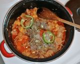 Tejfölös szegfűgomba pörkölt ☺️ recept fázis 1 fotója