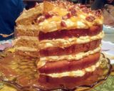 A picture of step 7 of Pumpkin Torte.