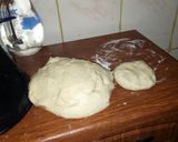 A picture of step 5 of Mandazi using maziwa mala.