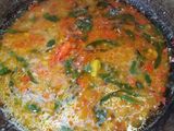 Kurupuk banjur sambal oncom