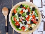 Salad Hy Lạp - Greek Salad bước làm 4 hình