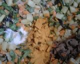 A picture of step 3 of Jhatpat poha.