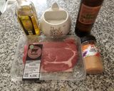 Foto del paso 1 de la receta: Filetes de ternera en salsa con vino y Sabor Cookpad