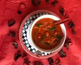 A picture of step 5 of Tomato carrots soup.