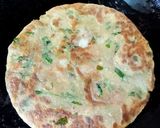 A picture of step 4 of Aloo Methi Paratha.