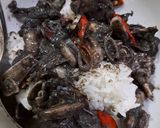 Foto langkah ke 9 dari resep Cumi tinta hitam.