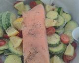 Une image de l'étape 1 de Pavé de saumon au multicuiseur lidl (équivalent du Cookeo).