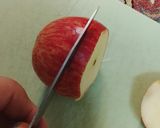 عکس مرحله 2 از دستور میوهآرایی سیب🍎
