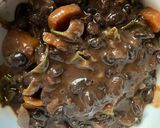 Foto do passo 6 de Feijão Preto guisado com salsicha fresca e couve penca