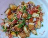 Paneer chaat recipe step 4 photo