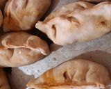 Foto del paso 9 de la receta: Empanadas de pollo al horno 🥟🐔