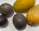 A picture of step 1 of Mango and Passion Fruit Shrikhand Popsicles.
