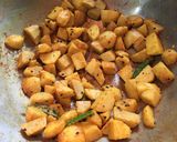 A picture of step 5 of Paneer Kofta in Taro Root Bulbs.