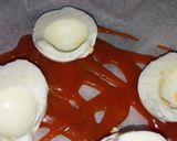 Foto del paso 2 de la receta Huevos rellenos gratinados