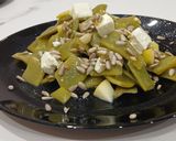 Foto del paso 7 de la receta: Ensalada de Judía Verde Plana, Rulo de Cabra y Manzana Crocante