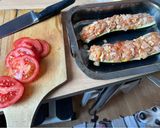 Variáció töltött cukkinire recept fázis 2 fotója