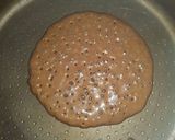 عکس مرحله 3 از دستور پنکیک شکلاتی 😋 یاسی پز