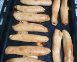 Foto del paso 5 de la receta: Salchichas envueltas en masa fina.