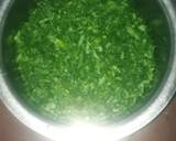 Sarso ka saag makka ki roti recipe step 1 photo