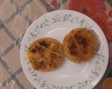 A picture of step 6 of Grilled veg corn cutlet with bread butter.