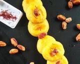 A picture of step 7 of Milk Kesar peda.