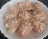 Foto langkah ke 2 dari resep Tahu Kukus Isi Ayam.