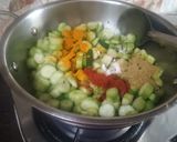झटपट तैयार तोरई की सब्जी रेसिपी चरण 3 फोटो