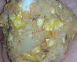 A picture of step 5 of Potato Corn Balls.😋😋😋.