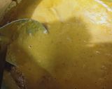 A picture of step 2 of Handi paneer with boiled rice, aloo gobhi and salad.