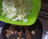 Foto langkah ke 4 dari resep Kol tuna diet -rasa mi goreng.