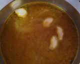 A picture of step 1 of Methi daal.