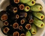 صورة لخطوة 3 من وصفة محاشي بيتنجان وكوسا على الطريقة المصرية المقادير لأربعة أشخاص تقريباً🍽😋🍽
