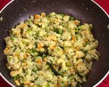 A picture of step 11 of South Indian Rava Upma.