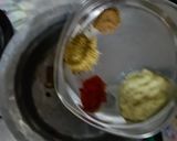 A picture of step 2 of Leftover Chhole Pulao.