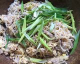A picture of step 2 of Keto Pad Thai.