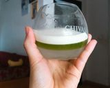 Hình bước làm 5 của món Chè dừa non lá dứa