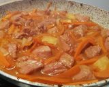 Foto del paso 5 de la receta Pavo con salsa agridulce y arroz