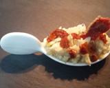 Foto del paso 8 de la receta: Cucharas de tortilla con tomates secos y crujiente de jamón