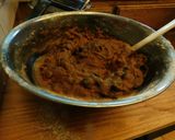 A picture of step 4 of Dark Chocolate Banana Bread.