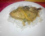 A picture of step 6 of Creamy Chicken with Rice.
