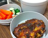 Foto langkah ke 8 dari resep Ayam bakar madu pedas manis.