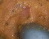 A picture of step 3 of Matar Paneer.