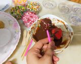 A picture of step 1 of Choco pops / kid's favorite/quick and easy bread pops.
