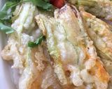 Foto del passaggio 5 della ricetta Zucchine alla griglia e tempura di fiori