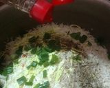 A picture of step 3 of Veggi fried rice.