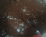 Gambar langkah 1 resipi Donut Brownies.