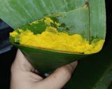 Foto langkah ke 5 dari resep Pais Waluh / Nagasari Labu Kuning.